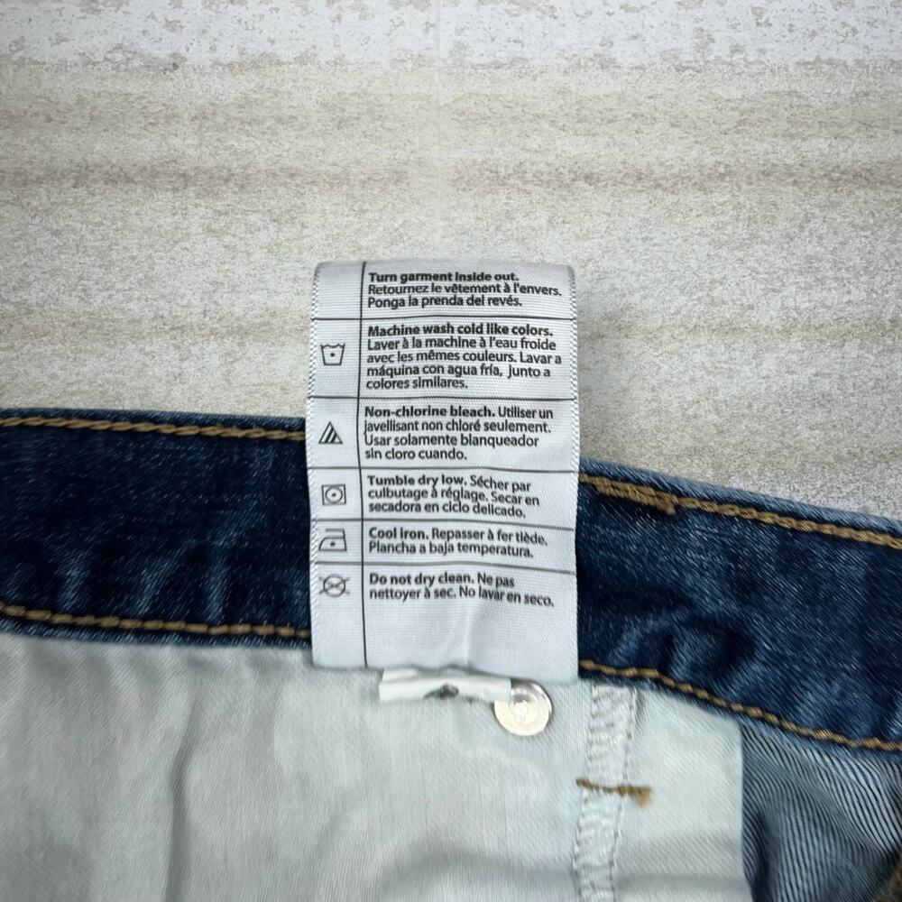 Vintage 90s Carhartt Jeans Womens 6 Slim Fit Bootcut Dark Wash Denim - Picture 6 of 6